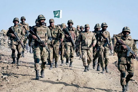 Lực lượng binh sỹ Pakistan. (Nguồn: AP)