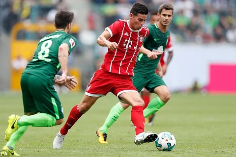 James sẽ mang đến thành công cho Bayern? (Nguồn: Getty Images)