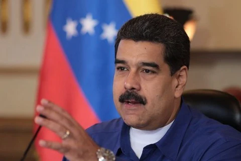 Tổng thống Venezuela Nicolas Maduro. (Nguồn: EPA)