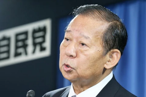 Tổng thư ký đảng Dân chủ Tự do (LDP) cầm quyền của Nhật Bản Toshihiro Nikai. (Nguồn: nikkei.com)