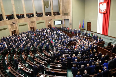 Một cuộc họp của Quốc hội Ba Lan. (Nguồn: Politico Europe)