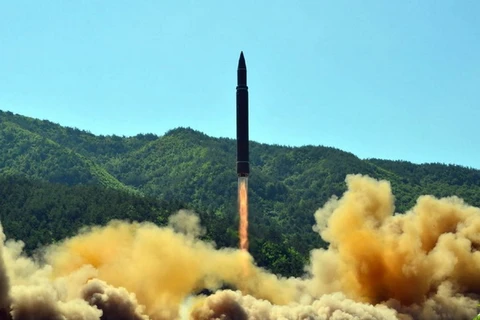 Một vụ phóng tên lửa của Triều Tiên. (Nguồn: AFP/Getty Images)