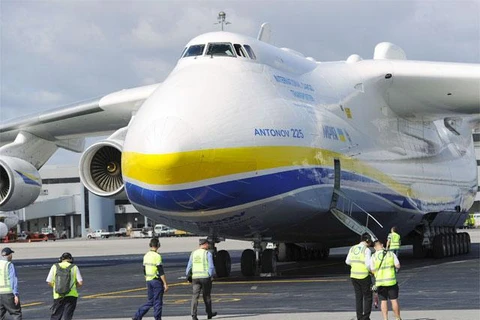 Máy bay của tập đoàn chế tạo máy bay Antonov. (Nguồn: The Economic Times)