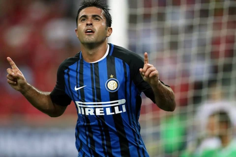 Eder mang chiến thắng về cho Inter Milan. (Nguồn: Reuters)