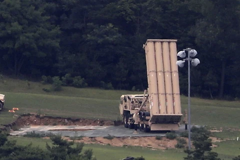 Hệ thống phòng thủ tên lửa THAAD (Nguồn: AP)