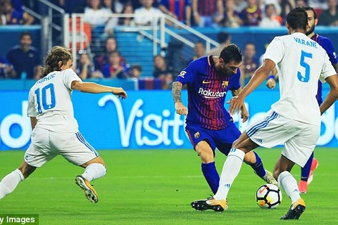 Messi đã sớm lập công cho Barcelona. (Nguồn: Getty Images)