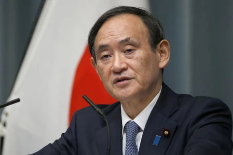 Chánh Văn phòng nội các Nhật Bản Yoshihide Suga. (Nguồn: AP)