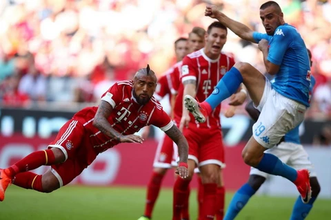 Bayern Munich thất bại trước Napoli. (Nguồn: Reuters)