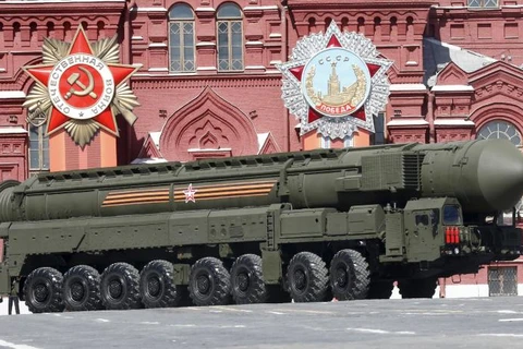 Tên lửa đạn đạo xuyên lục địa Yars RS-24. (Nguồn: Reuters)