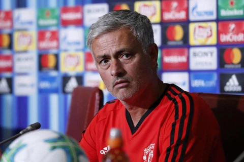 Jose Mourinho đang rất muốn giành Siêu cúp cùng Manchester United. (Nguồn: Reuters)