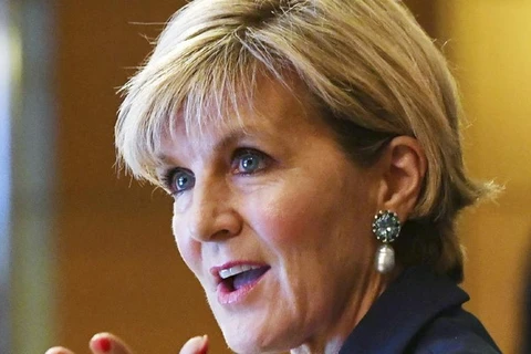 Ngoại trưởng Australia Julie Bishop. (Nguồn: theaustralian.com.au)