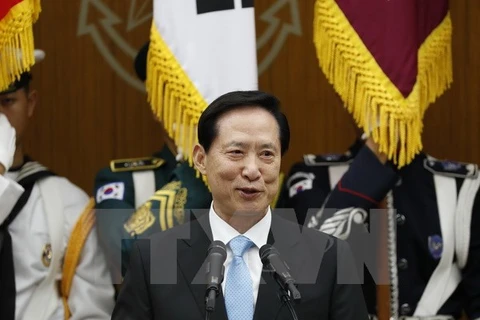 Bộ trưởng Quốc phòng Hàn Quốc Song Young-moo. (Nguồn: EPA/TTXVN)