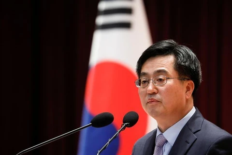 Bộ trưởng Tài chính Hàn quốc Kim Dong-yeon. (Nguồn: Reuters)