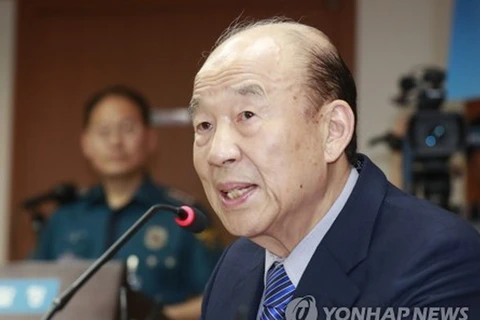 Chủ tịch Hội Chữ Thập Đỏ Hàn Quốc Park Kyung-seo. (Nguồn: Yonhap)