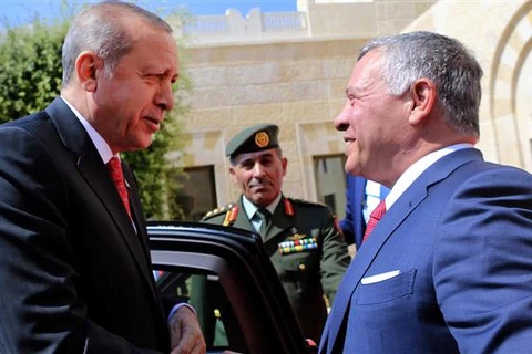 Quốc vương Jordan Abdullah II và Tổng thống Thổ Nhĩ 