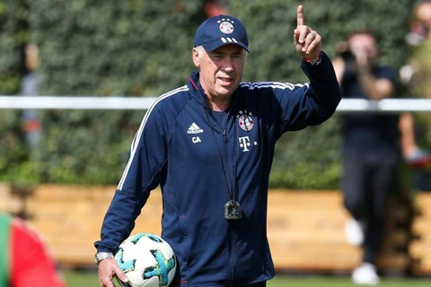 Thách thức và nhiệm vụ nặng nề đang chờ đợi Carlo Ancelotti. (Nguồn: kolbert-press)