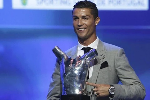 Ronaldo là Cầu thủ hay nhất châu Âu mùa giải vừa qua. (Nguồn: Getty Images)