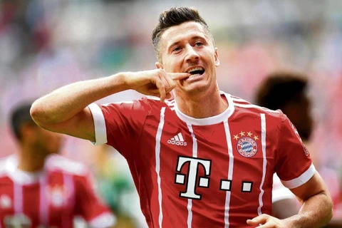 Lewandowski lại là người mang chiến thắng về cho Bayern. (Nguồn: AFP)