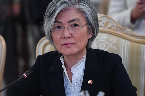 Ngoại trưởng Hàn Quốc Kang Kyung-wha. (Nguồn: Sputnik)