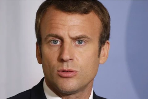 Tổng thống Pháp Macron. (Nguồn: EPA)