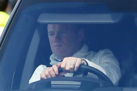 Rooney lái xe trong tình trạng say rượu. (Nguồn: PA)