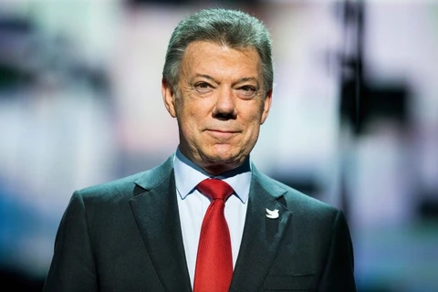 Tổng thống Colombia Juan Manuel Santos. (Nguồn: Time Magazine)