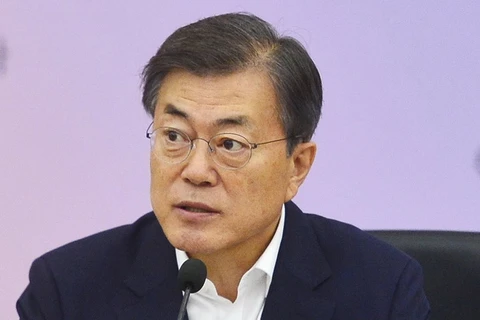 Tổng thống Hàn Quốc Moon Jae-in. (Nguồn: straitstimes.com)