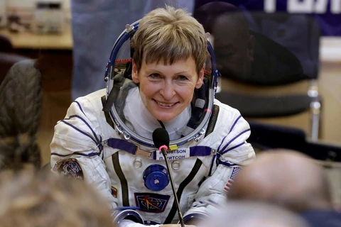 Nữ phi hành gia Peggy Whitson của NASA. (Nguồn: Reuters)