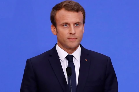 Tổng thống Pháp Emmanuel Macron. (Nguồn: EPA)
