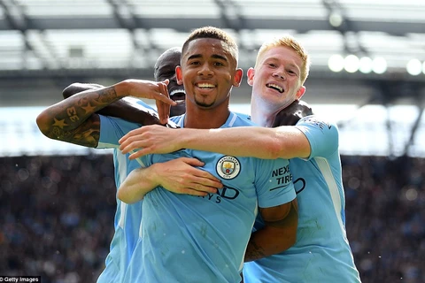 Manchester City có chiến thắng tưng bừng trước Liverpool. (Nguồn: Getty Images)