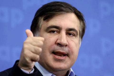 Cựu Tổng thống Gruzia, ông Mikheil Saakashvili. (Nguồn: EPA)