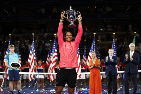 Nadal giành danh hiệu US Open 2017. (Nguồn: AP)