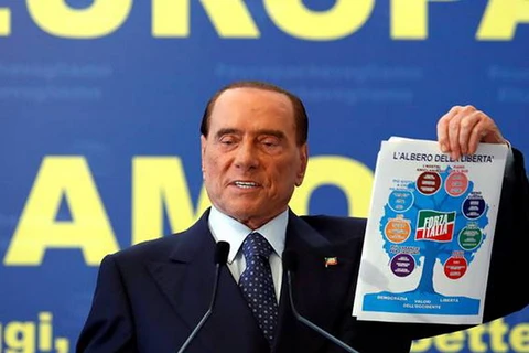 Cựu Thủ tướng Italy Silvio Berlusconi. (Nguồn: Reuters)