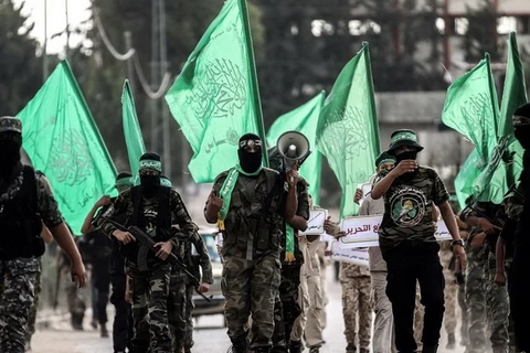 Lực lượng phong trào Hồi giáo Hamas. (Nguồn: AFP/Getty Images)