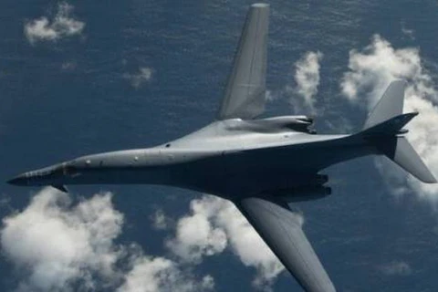 Máy bay ném bom chiến lược B-1B của Mỹ. (Nguồn: Reuters)
