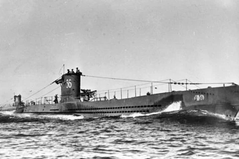 Tàu ngầm của Đức ở Thế chiến thứ nhất. (Nguồn: Wiki)