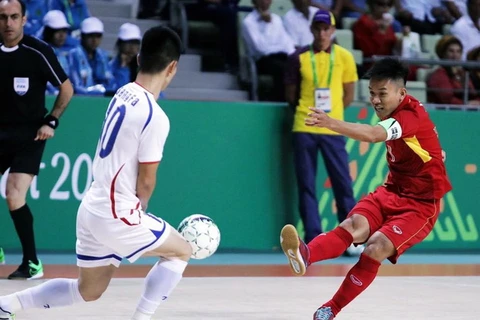 Tuyển futsal Việt Nam sẽ quyết đấu để giành vé vào tứ kết.