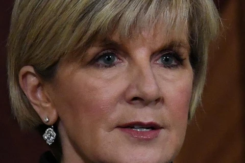 Ngoại trưởng Australia Julie Bishop. (Nguồn: theaustralian.com.au)