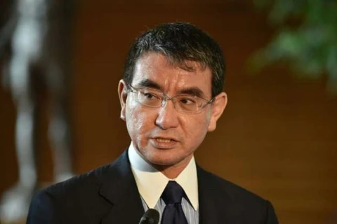 Ngoại trưởng Nhật Bản Taro Kono. (Nguồn: AFP)