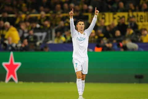 Ronaldo tiếp tục 'dội bom' ở Champions League. (Nguồn: ​Reuters)