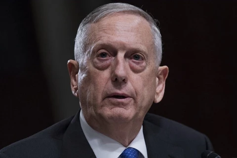 Bộ trưởng Quốc phòng Mỹ James Mattis. (Nguồn: Reuters)