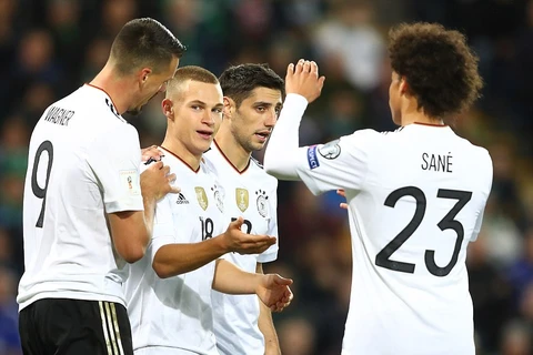 Tuyển Đức đã dễ dàng giành vé đến Nga dự World Cup 2018. (Nguồn: Getty Images)