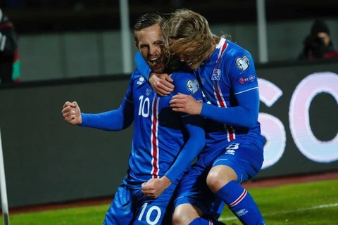 Iceland lại lập nên kỳ tích khi giành vé dự World Cup. (Nguồn: AP)