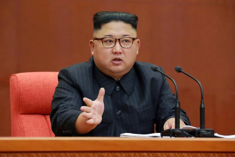Nhà lãnh đạo Triều Tiên Kim Jong Un. (Nguồn: AFP)