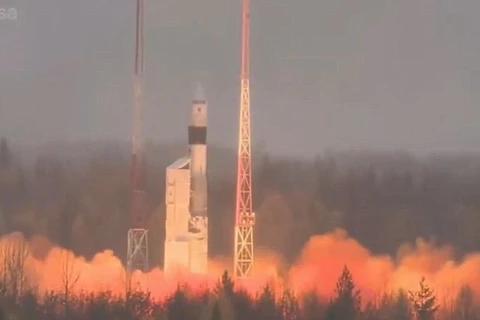 Hình ảnh Nga phóng vệ tinh Sentinel-5P. (Nguồn: ESA)