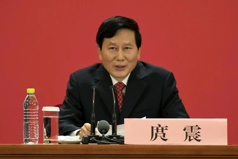 Người phát ngôn của Đại hội XIX Đà Chấn. (Nguồn: AP)