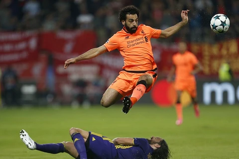 Salah góp công giúp Liverpool thắng hủy diệt. (Nguồn: AP)
