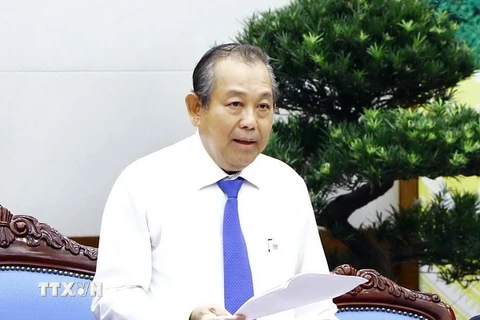 Phó Thủ tướng Thường trực Trương Hòa Bình. (Ảnh: An Đăng/TTXVN)