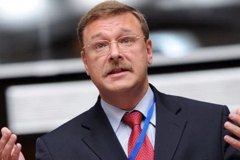 Ông Konstantin Kosachev, Chủ tịch Ủy ban Đối ngoại của Hội đồng Liên bang Nga. (Nguồn: Sputnik)
