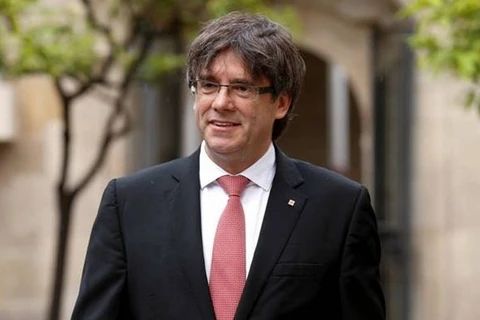 Thủ hiến vùng Catalonia Carles Puigdemont. (Nguồn: financialexpress)